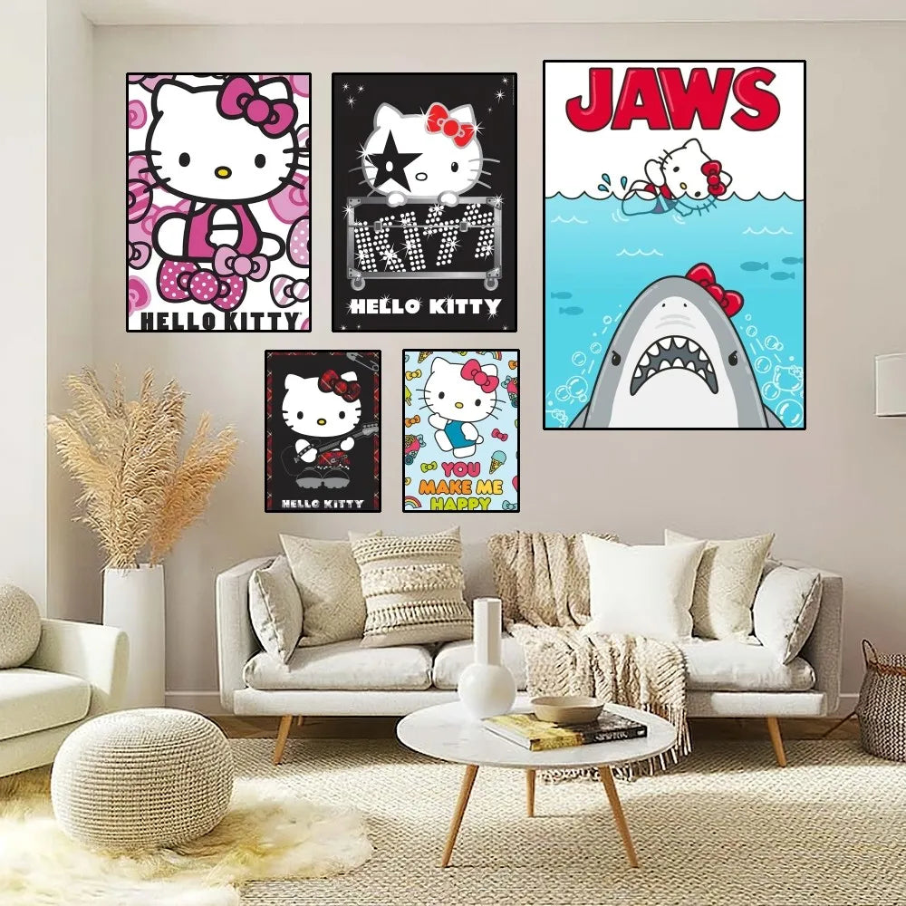 Hello Kitty Wall Art