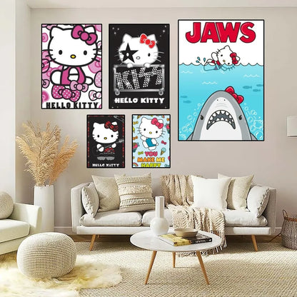 Hello Kitty Wall Art