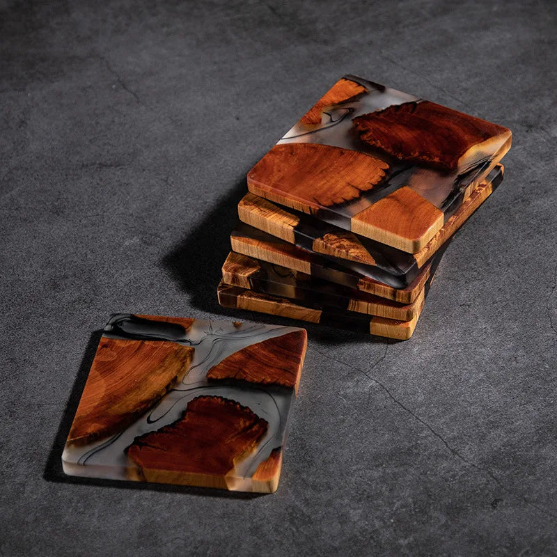 Thuja Wood Coasters